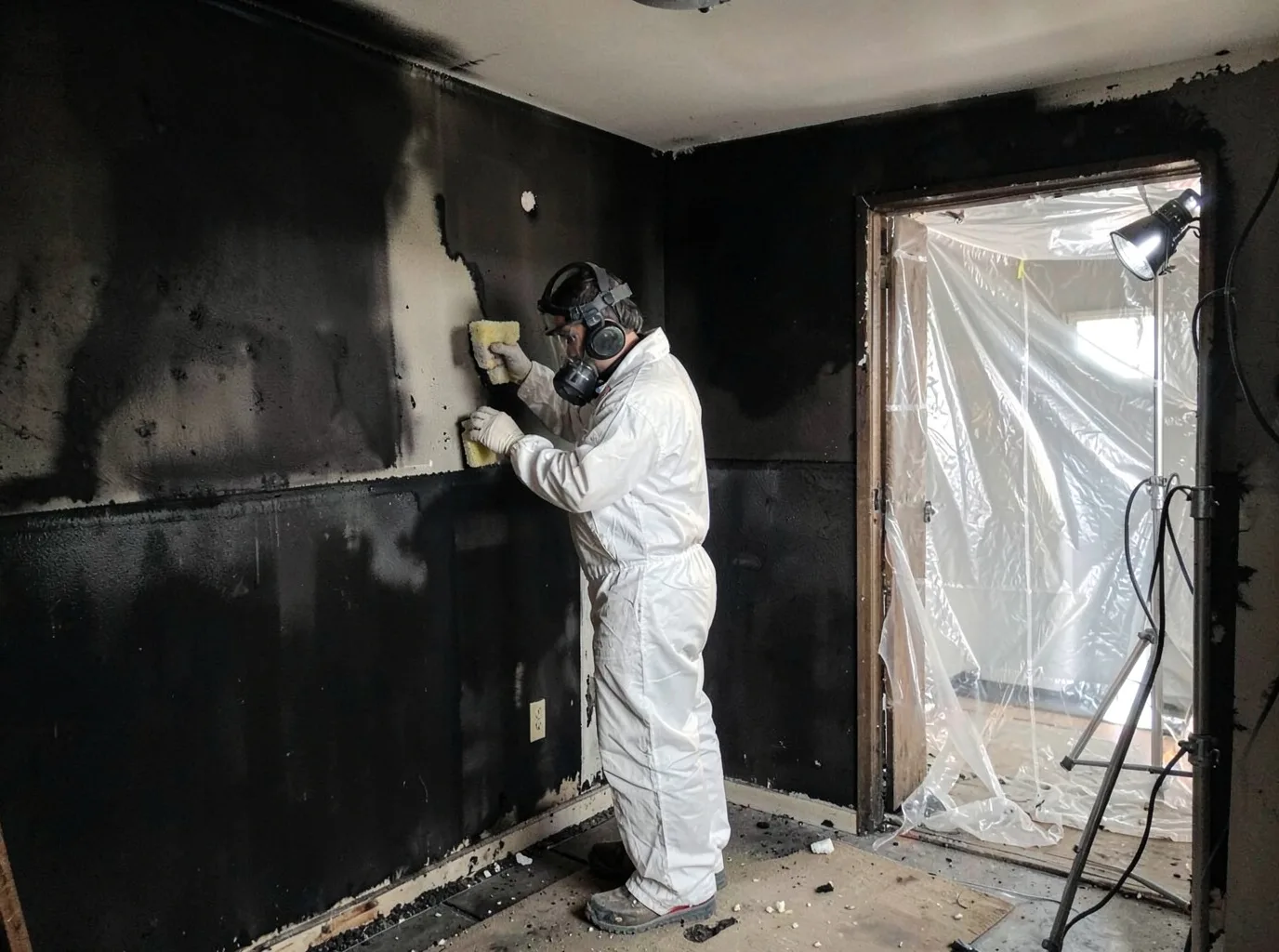 Fire Damage Restoration company in Boon, MI